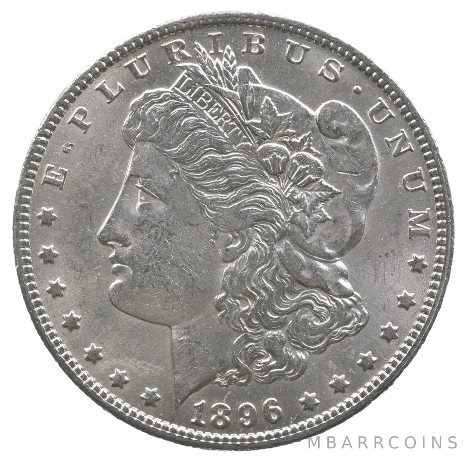 1896-O Morgan Silver Dollar a3423