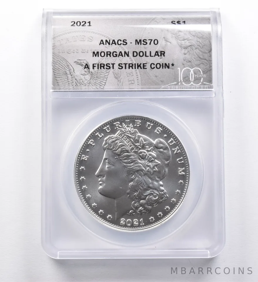 MS70 2021 Morgan Silver Dollar FS ANACS *4432