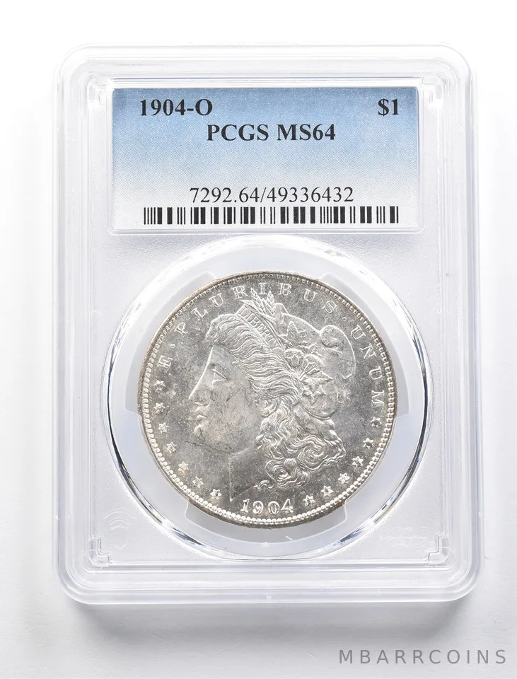 1904-O Morgan Silver Dollar MS64 PCGS PQ a2686