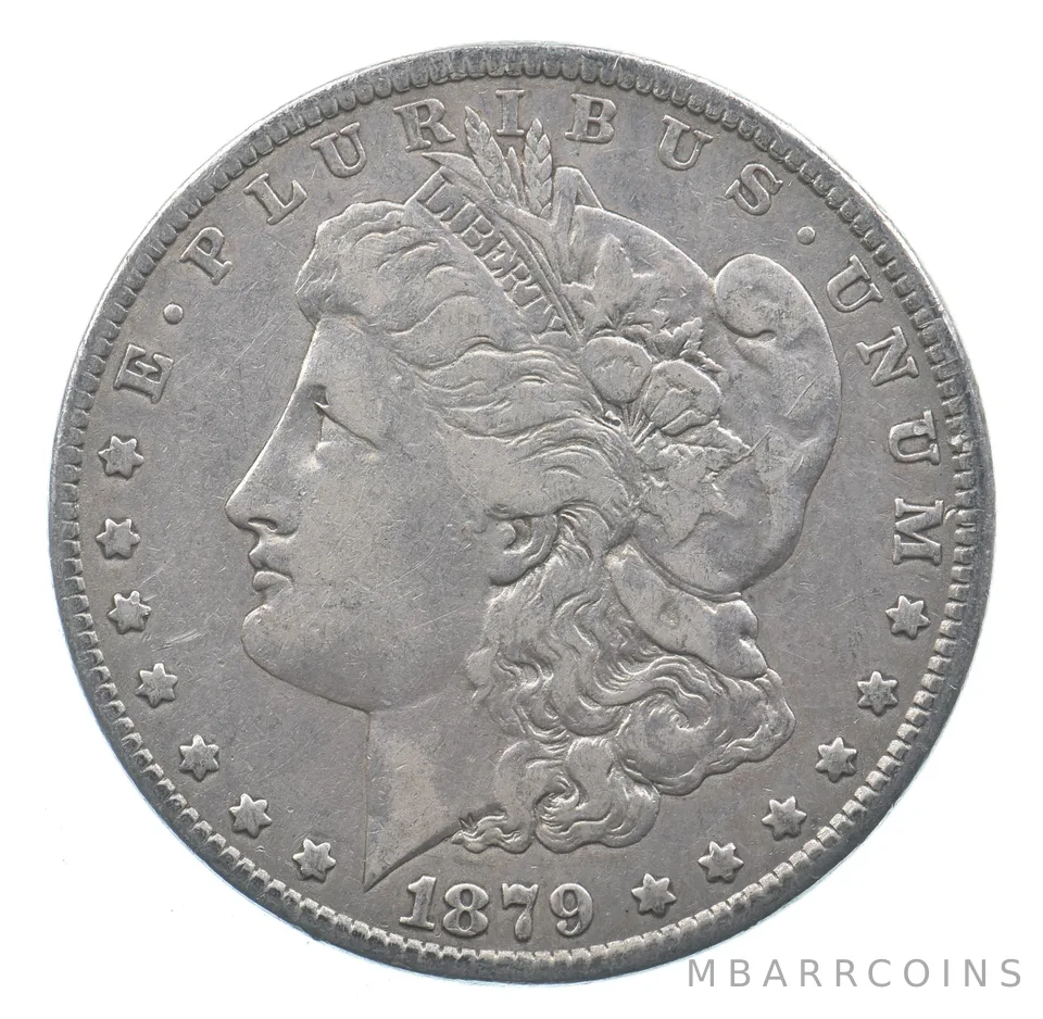 Early - 1879 Morgan Silver Dollar - 90% US Coin *972