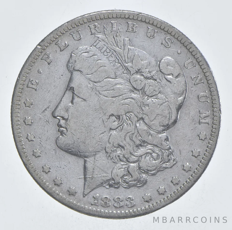 Early - 1883-S Morgan Silver Dollar - 90% US Coin *965