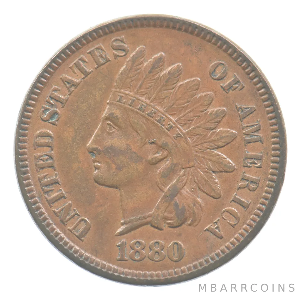 1880 Indian Head Cent *9682