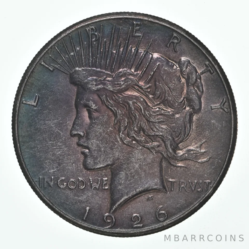 1926 Peace Silver Dollar- Great Color/Tone *5142