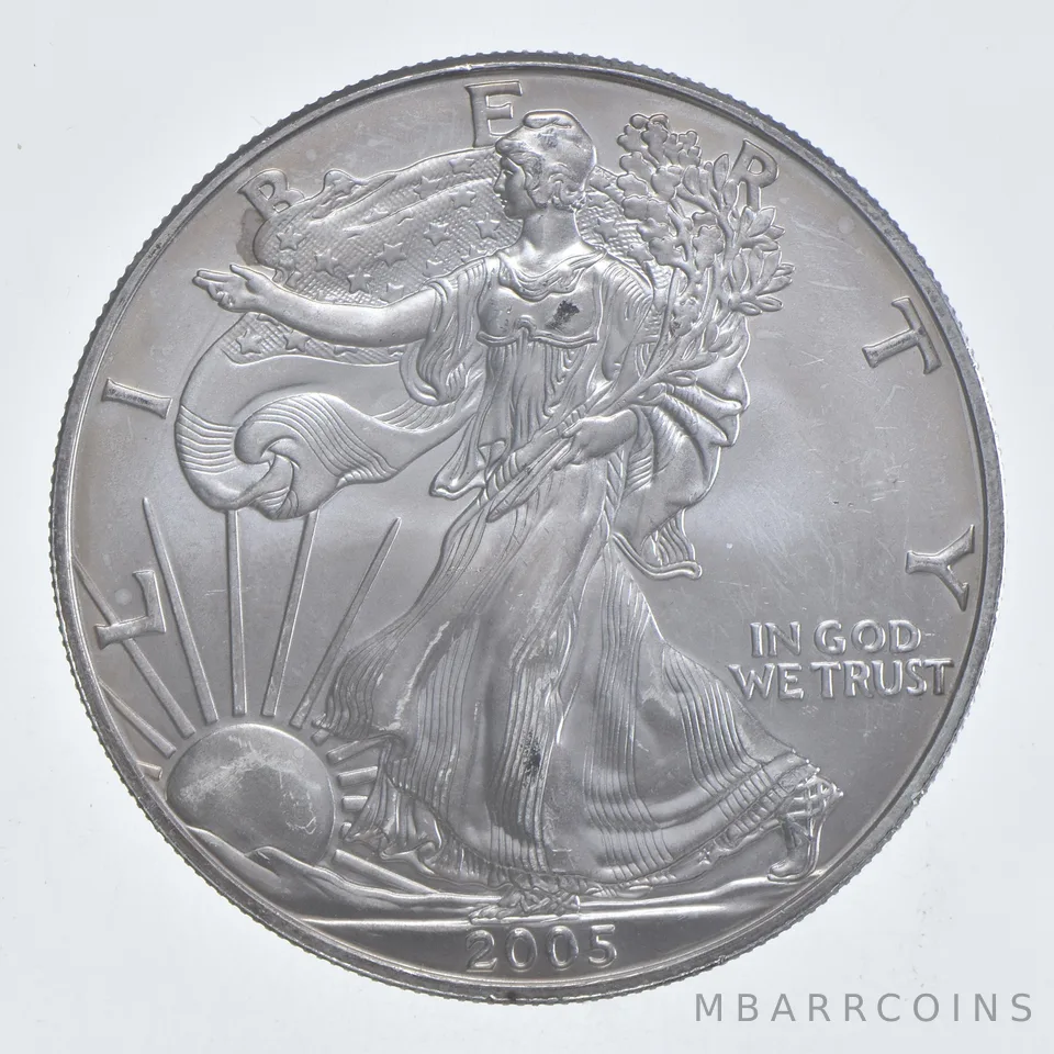 Better Date 2005 American Silver Eagle 1 Troy Oz .999 Fine Silver *738
