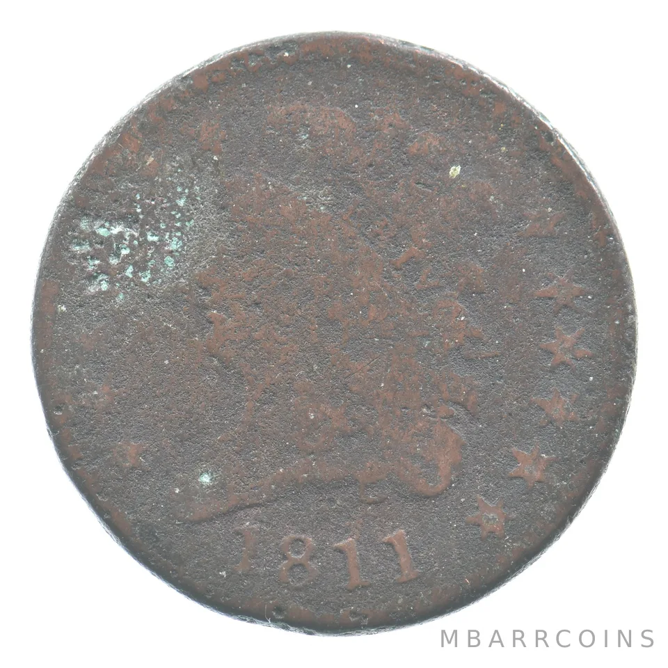 1811 Classic Head Half Cent *4470