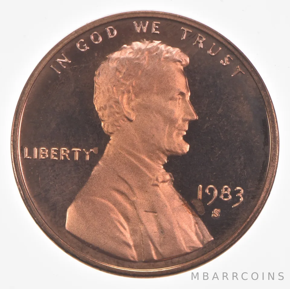 1983-S Lincoln Memorial Cent Proof
