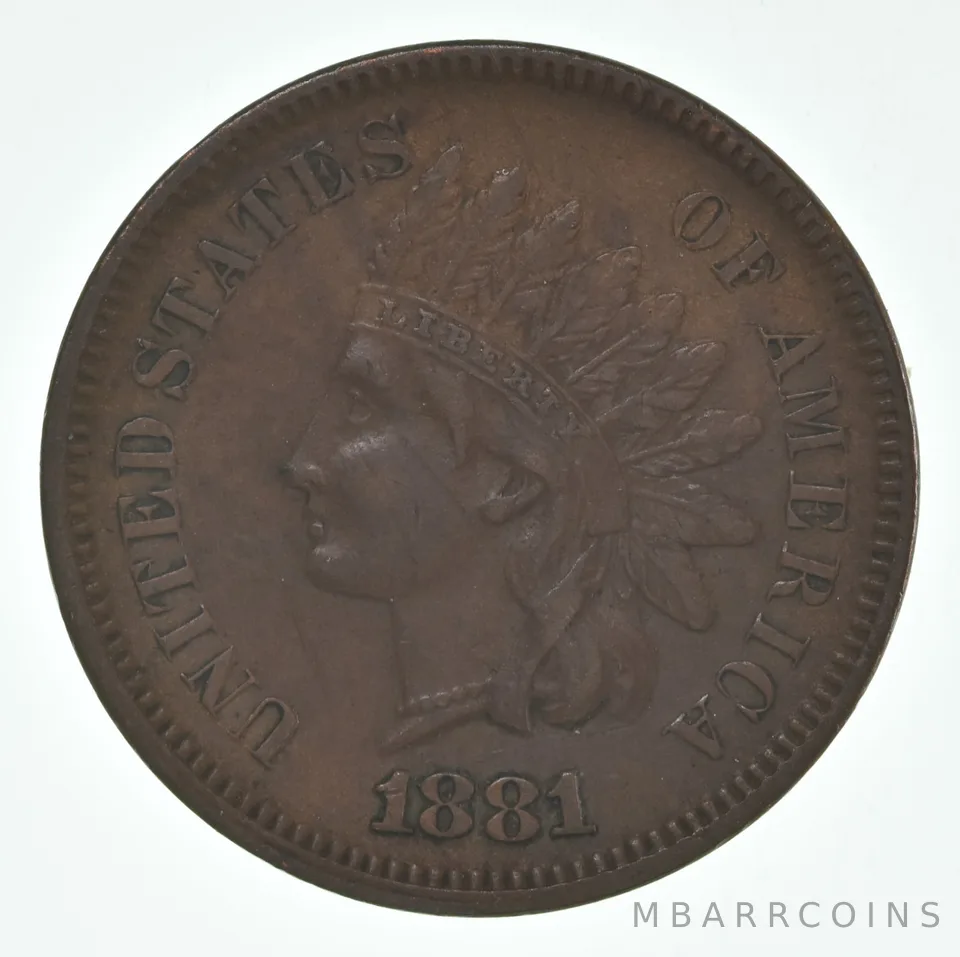 1881 Indian Head Cent *9198