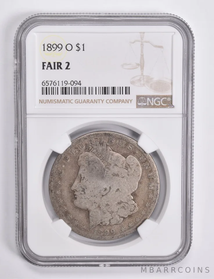 FAIR 2 1899-O Morgan Silver Dollar NGC Lowball Low Ball a4577