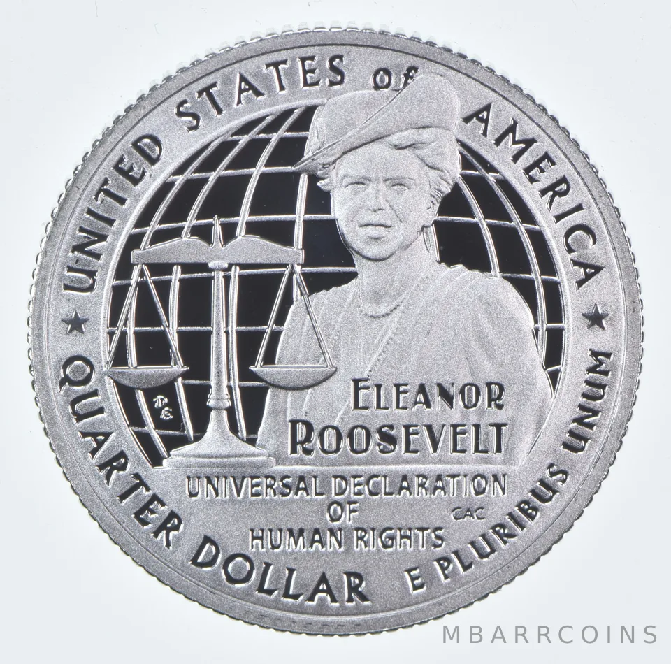 2023-S American Women Quarter Eleanor Roosevelt Silver Proof