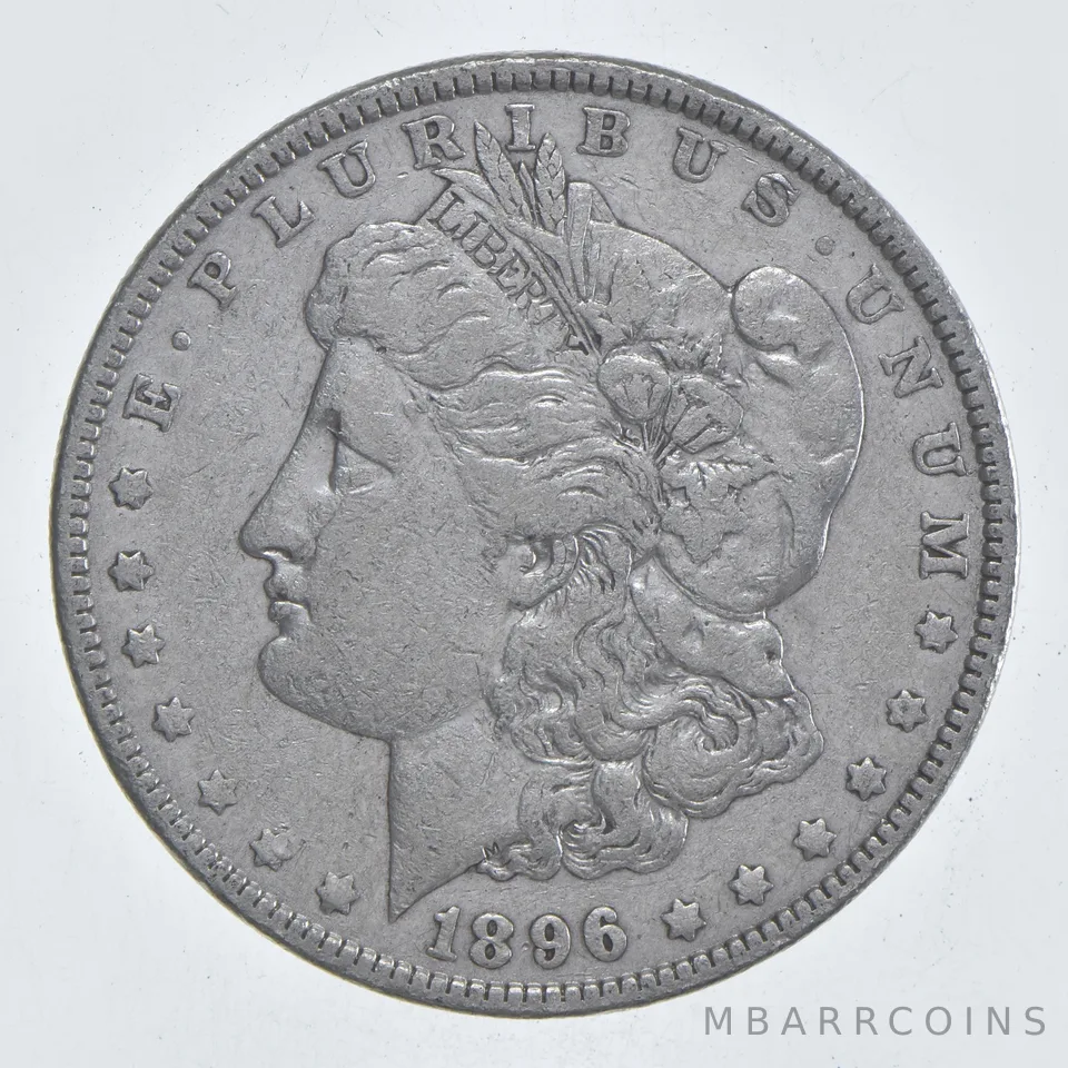 Early - 1896 Morgan Silver Dollar - 90% US Coin *897