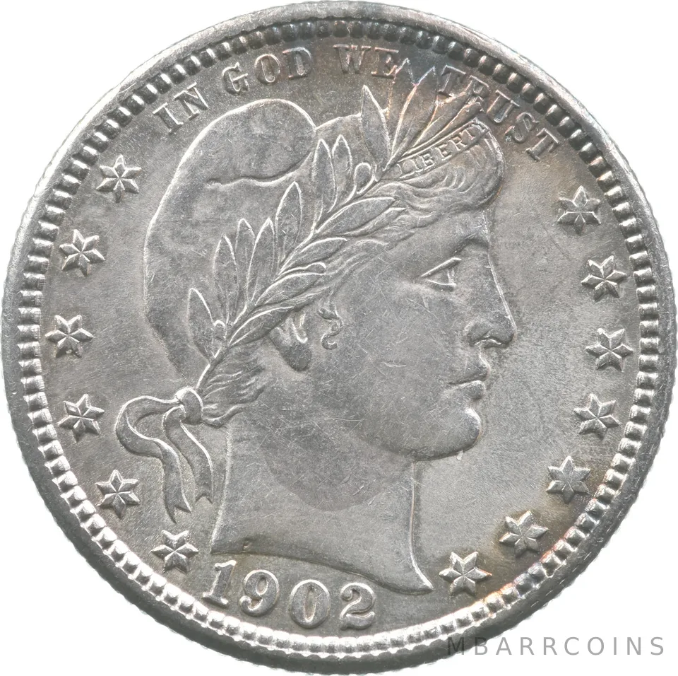 1902 Barber Quarter *8311