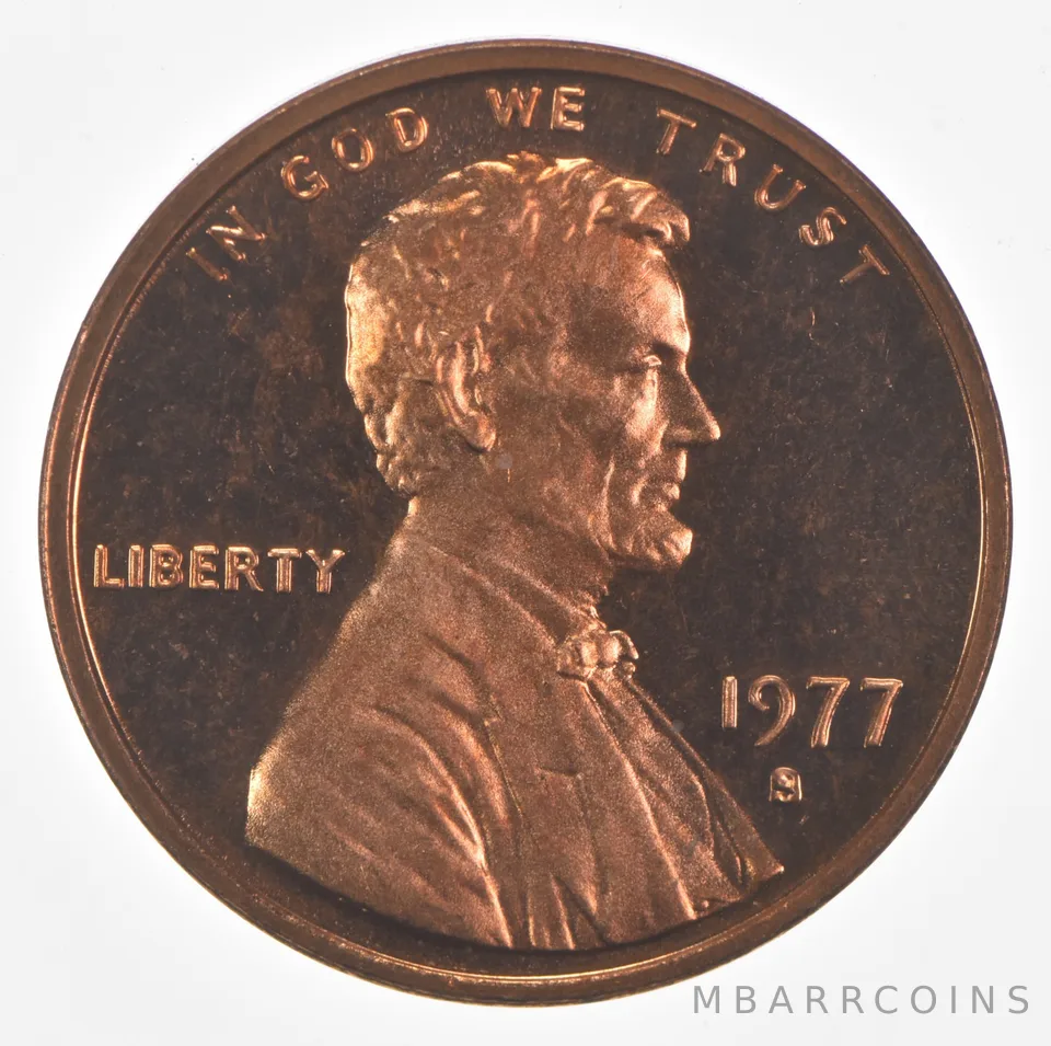 1977-S Lincoln Memorial Cent Proof