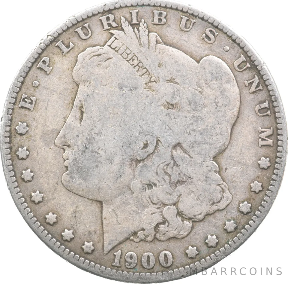 1900-O/CC Morgan Silver Dollar O Over CC *5818