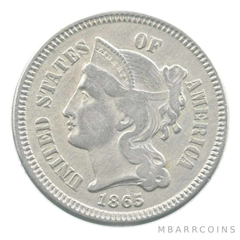 1865 Three Cent Nickel *3735