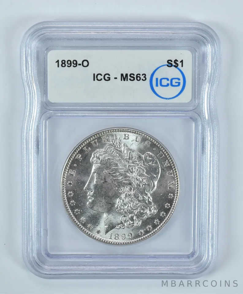 1899-O Morgan Silver Dollar MS63 ICG