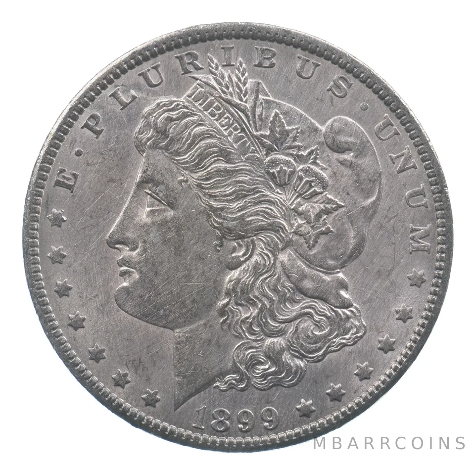 Better 1899-O Morgan Silver Dollar - 90% US Coin - Nice Coin *502