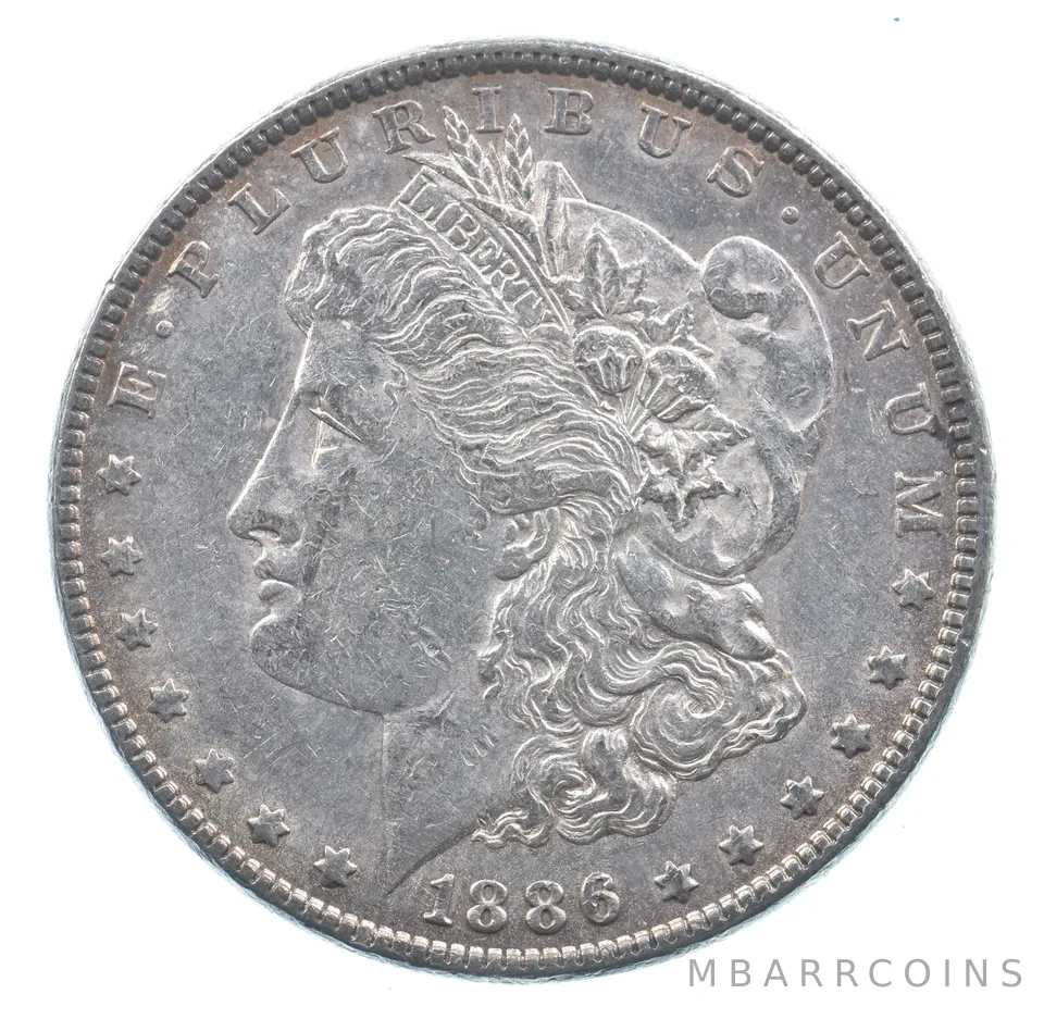 Better 1886 Morgan Silver Dollar - 90% US Coin - Nice Coin *678
