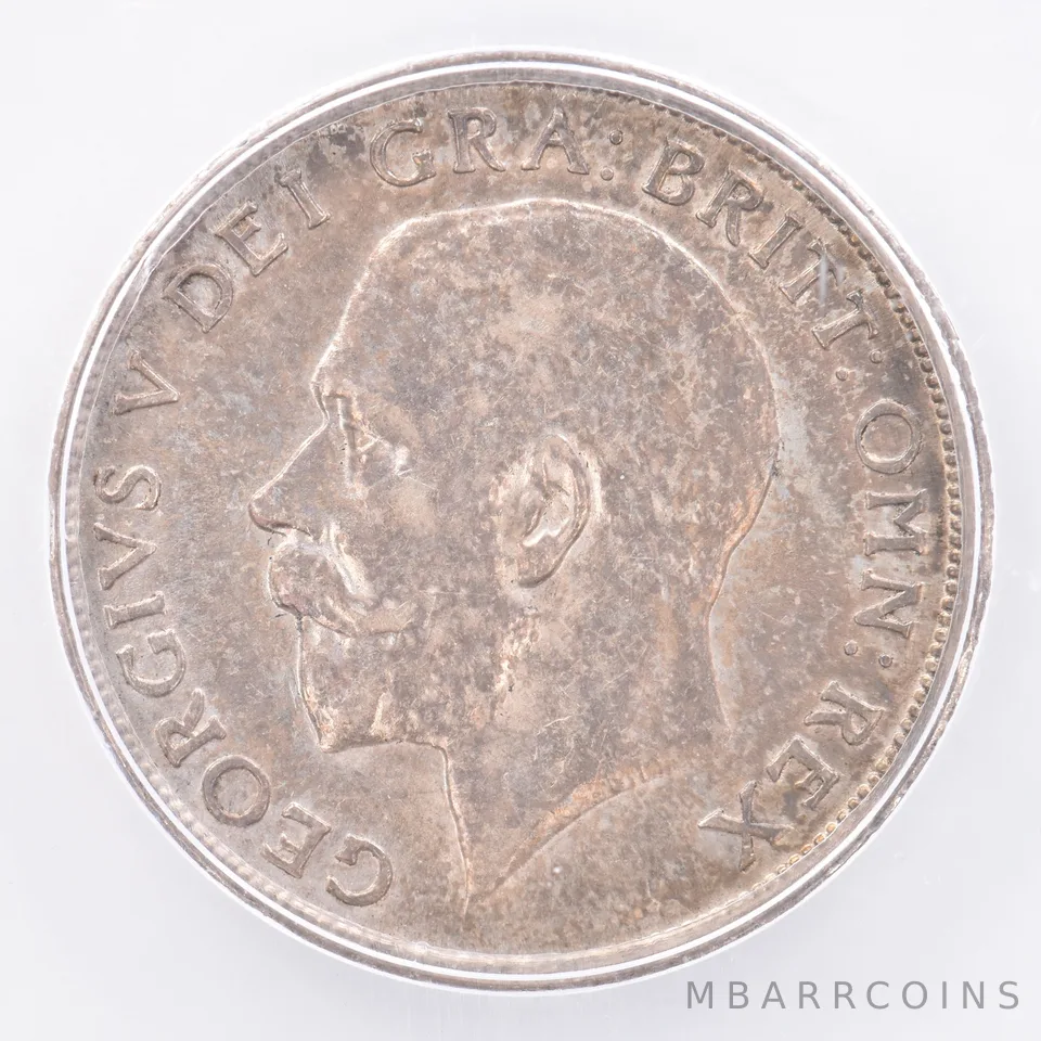 1911 Great Britain Shilling KM#816 MS62 ICG Beautiful Tone *1955