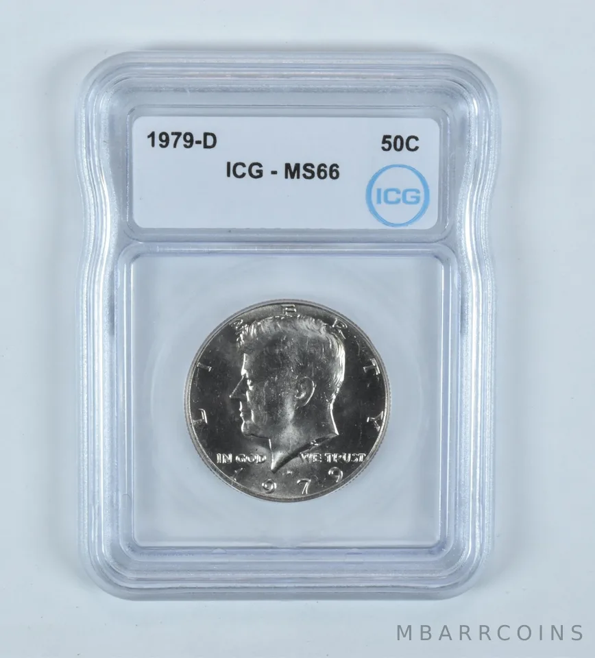 1979-D Kennedy Half Dollar MS66 ICG