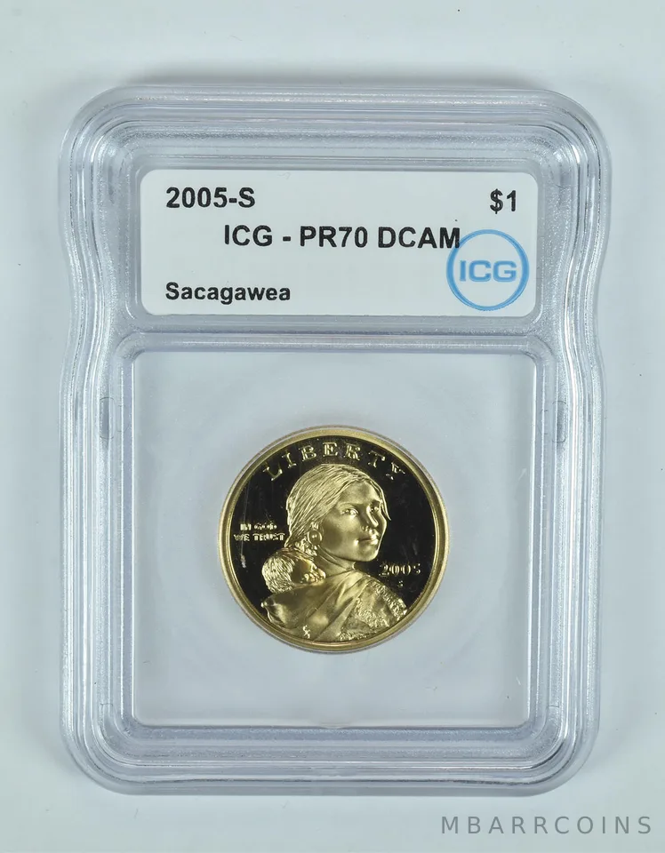 2005-S Sacagawea $1 PR70 DCAM ICG