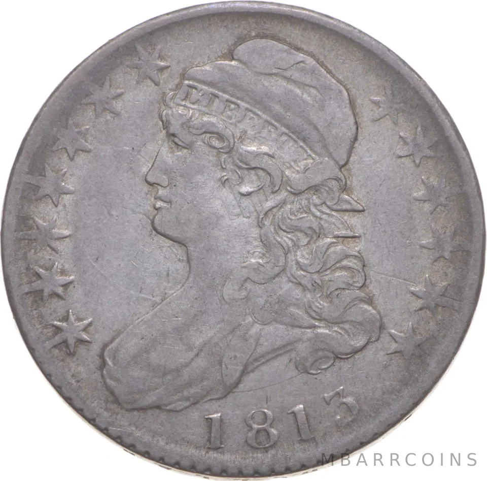 1813 Capped Bust Half Dollar - O-102 R4 a6437