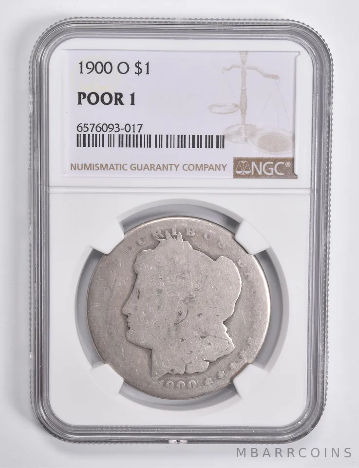 POOR 1 1900-O Morgan Silver Dollar NGC Lowball Low Ball *4632