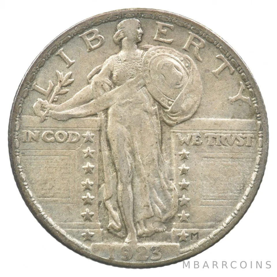 1923 Standing Liberty Quarter a1847