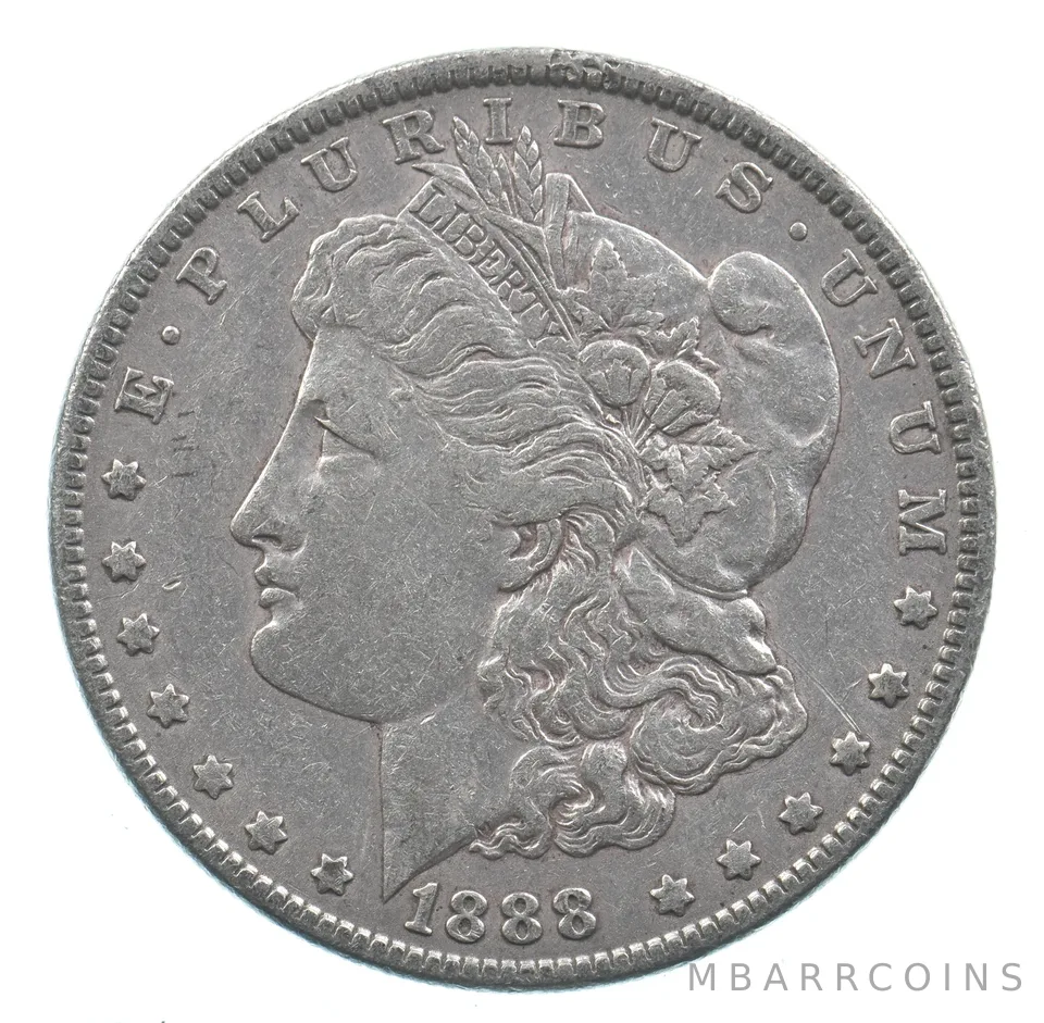 Early - 1888 Morgan Silver Dollar - 90% US Coin *643
