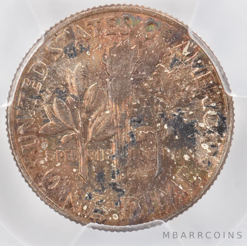 1964 Roosevelt Dime MS66 PCGS Beautiful Tone *0938