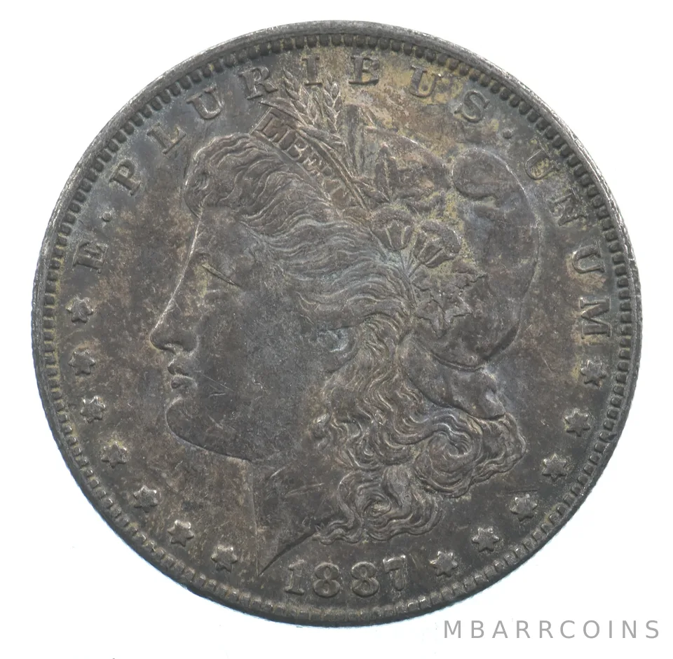 Early - 1887-O Morgan Silver Dollar - 90% US Coin *806