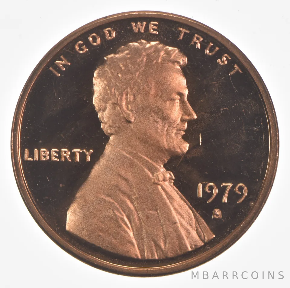 1979-S Lincoln Memorial Cent Type 1 Proof