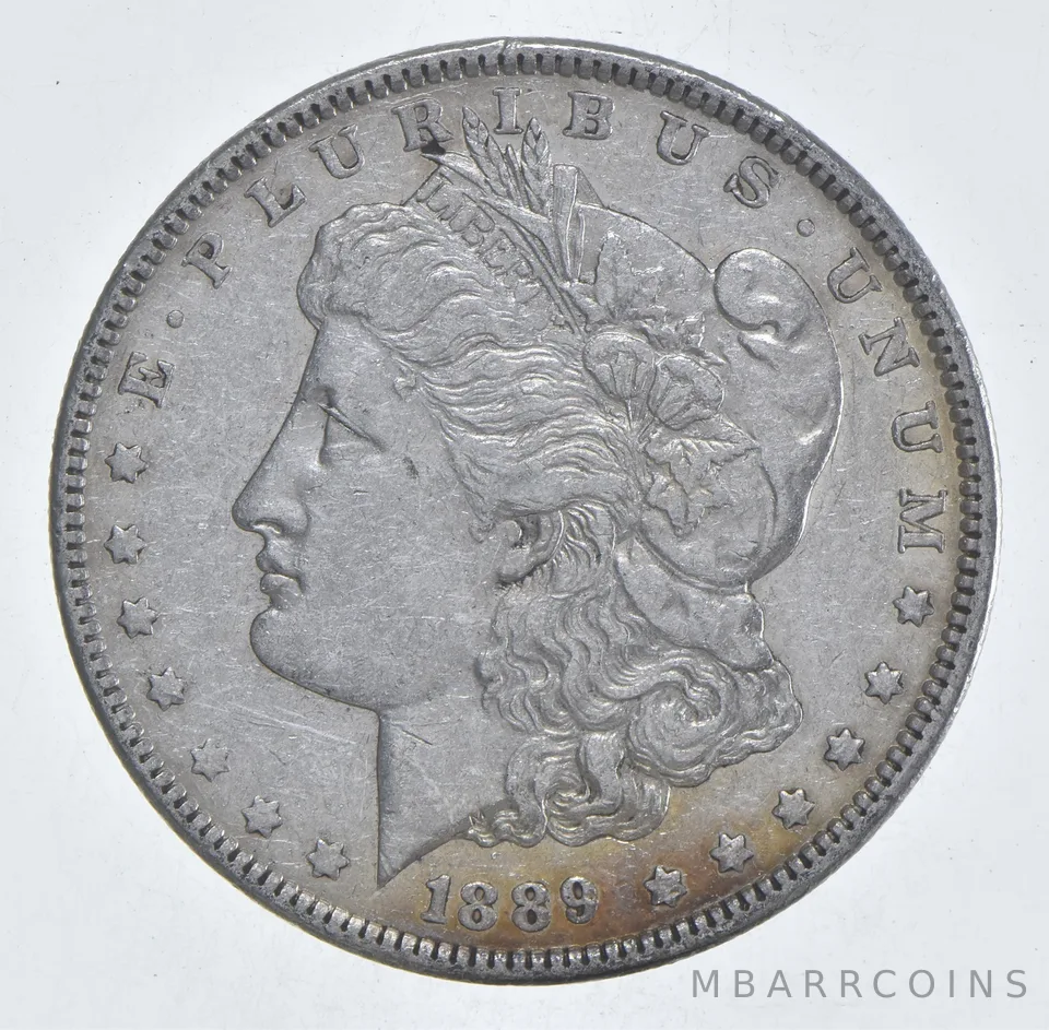 Better 1889 Morgan Silver Dollar - 90% US Coin - Nice Coin *482