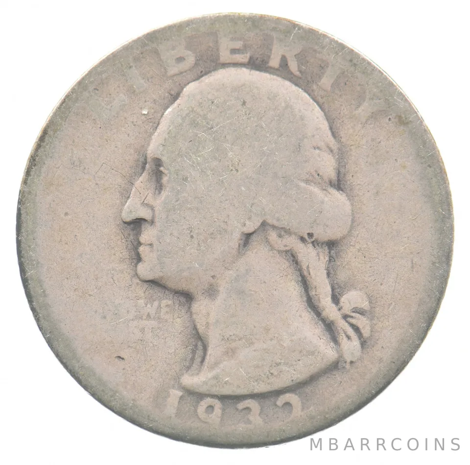 1932-S Washington Quarter *4790