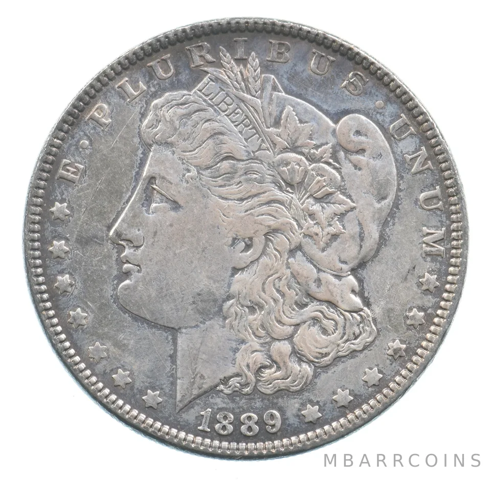 Early - 1889 Morgan Silver Dollar - 90% US Coin *022