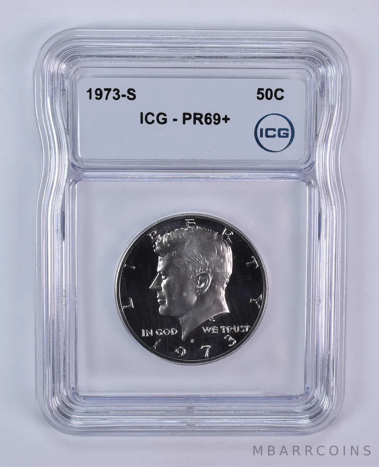 1973-S Kennedy Half Dollar PR69+ ICG