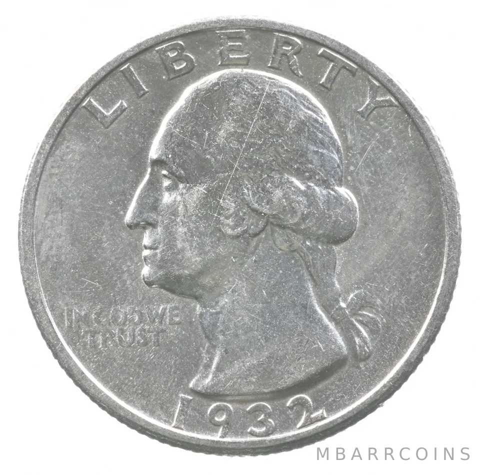 1932-S Washington Quarter *7826