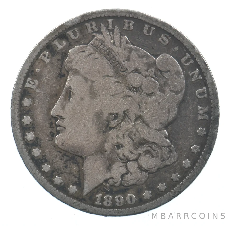 Early - 1890 Morgan Silver Dollar - 90% US Coin *907
