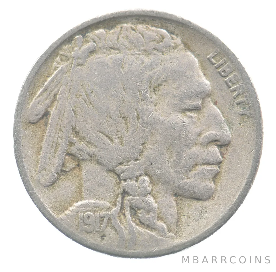 1917-S Indian Head Buffalo Nickel *9375