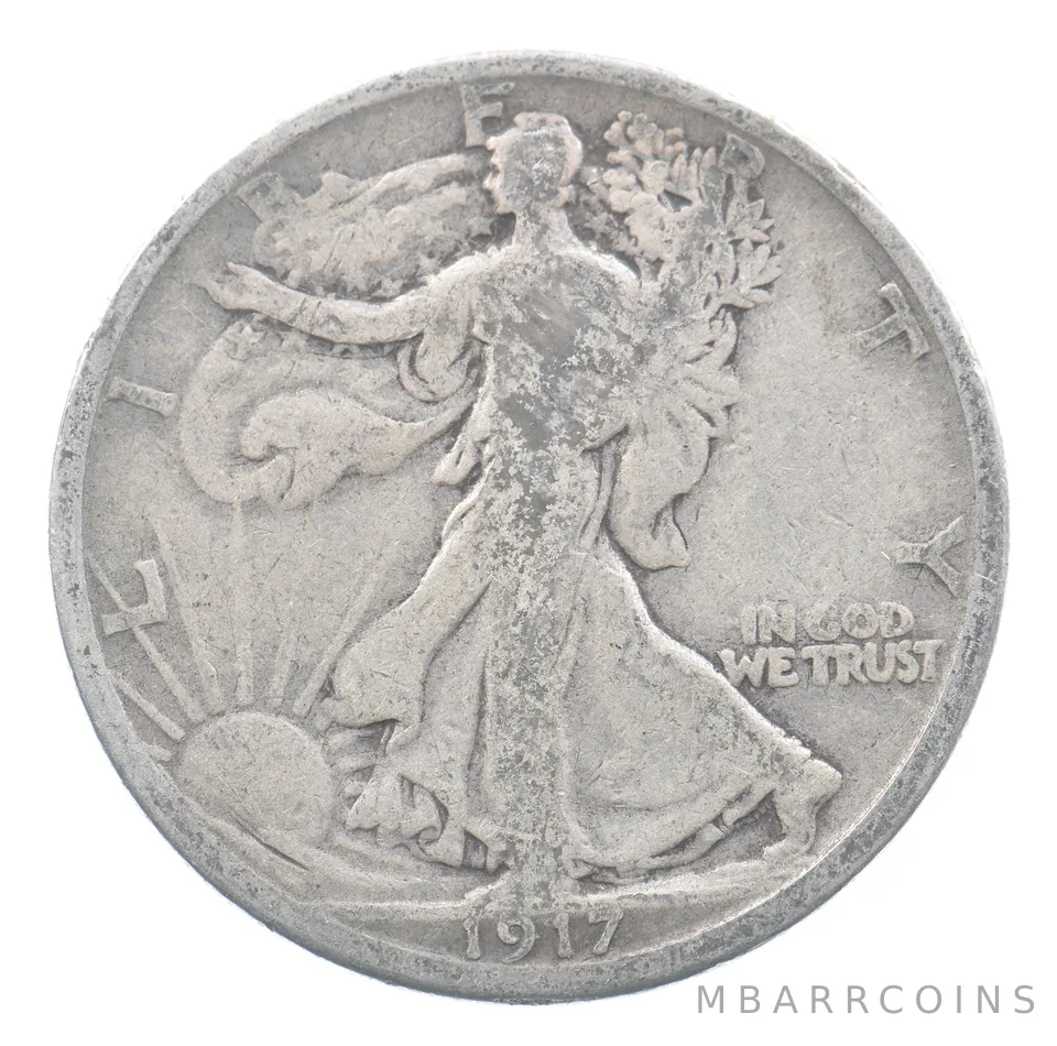 1917-S Walking Liberty Half Dollar *2587
