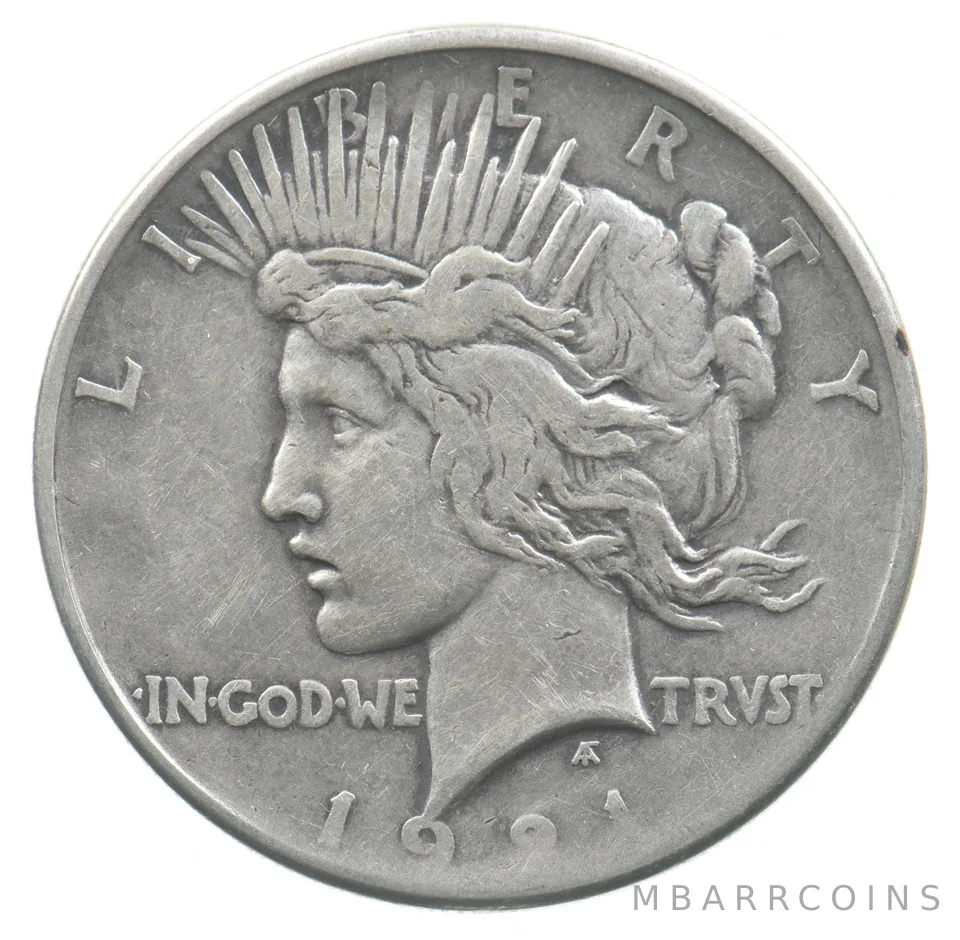 1921 Peace Silver Dollar High Relief *4839