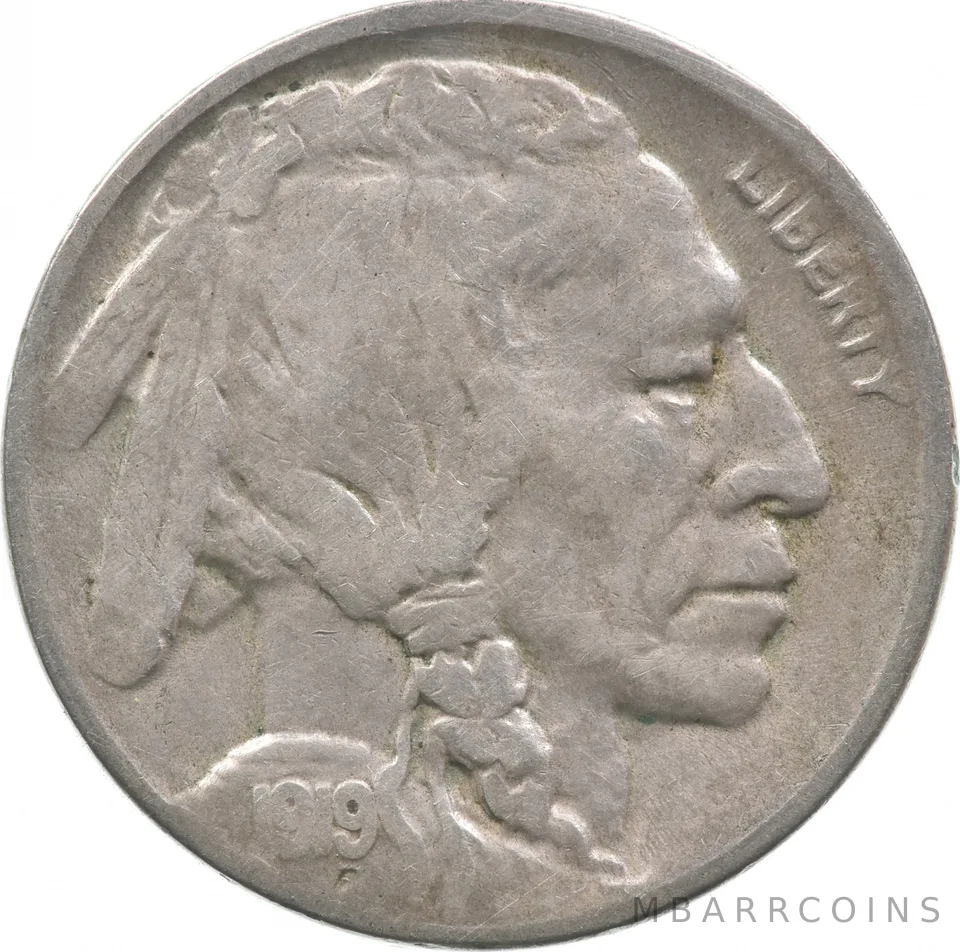 1919-D Indian Head Buffalo Nickel *4386