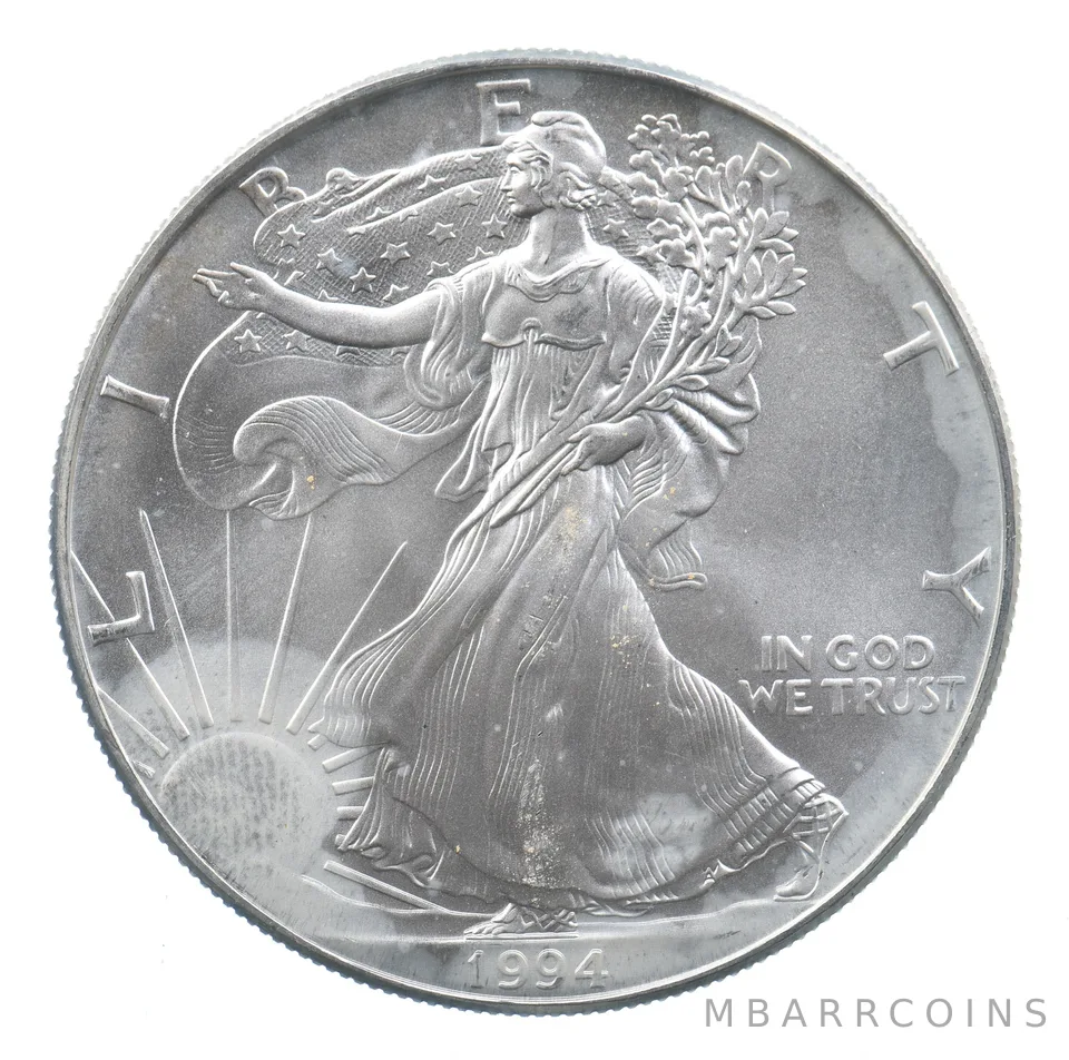 Better Date 1994 American Silver Eagle 1 Troy Oz .999 Fine Silver *758