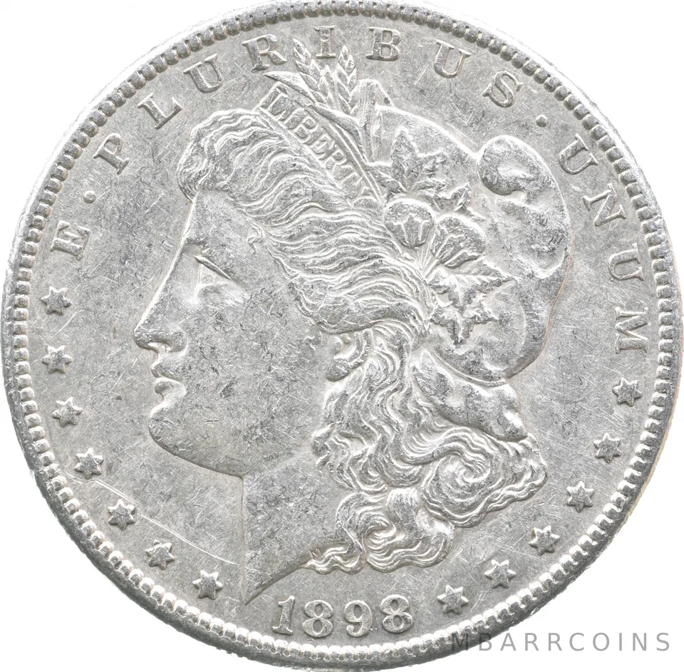 1898-S Morgan Silver Dollar a5165
