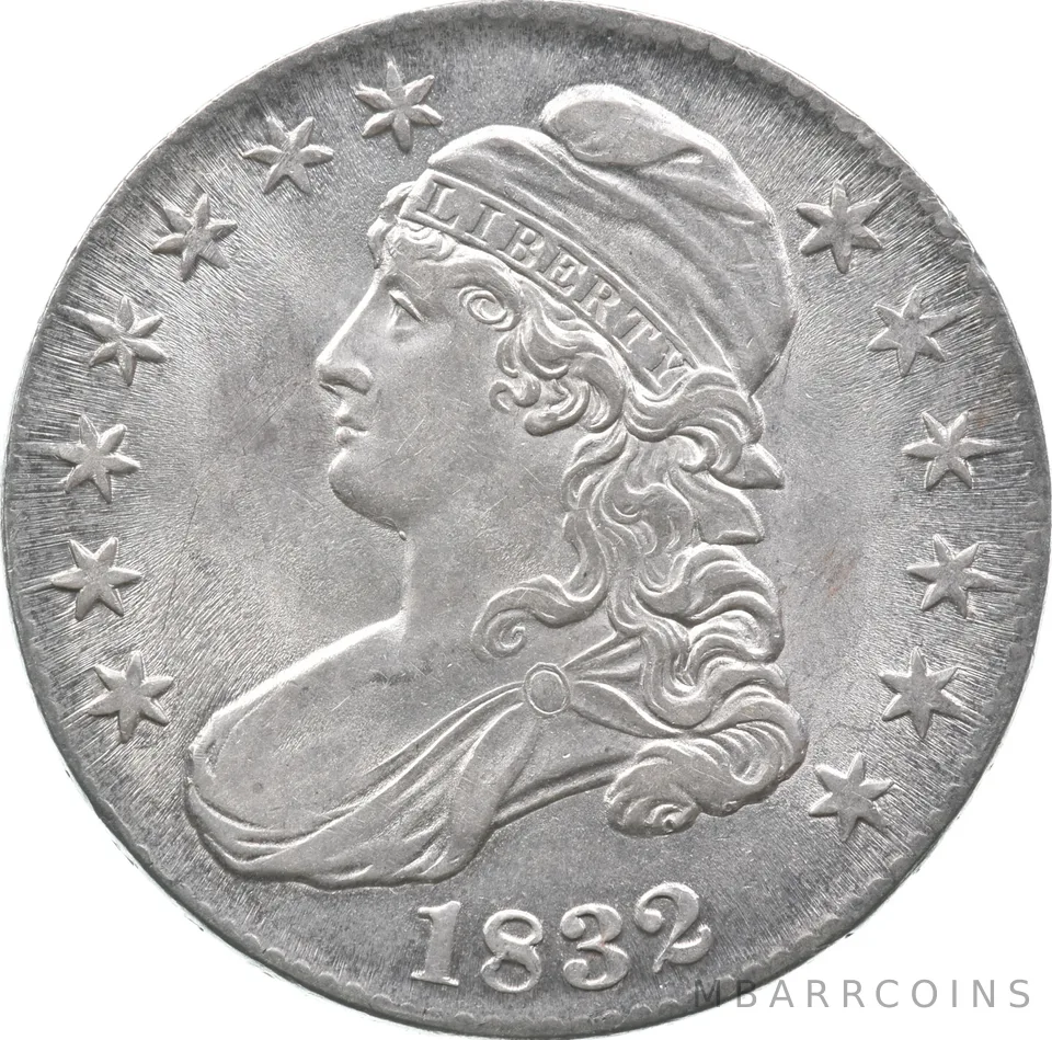 1832 Capped Bust Half Dollar *9477