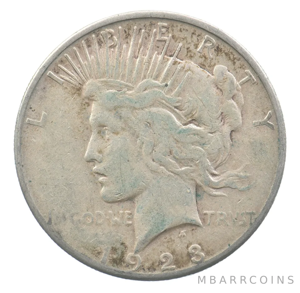 1923-S Peace Silver Dollar Up N Atom Idaho Falls Dollar Day *2278