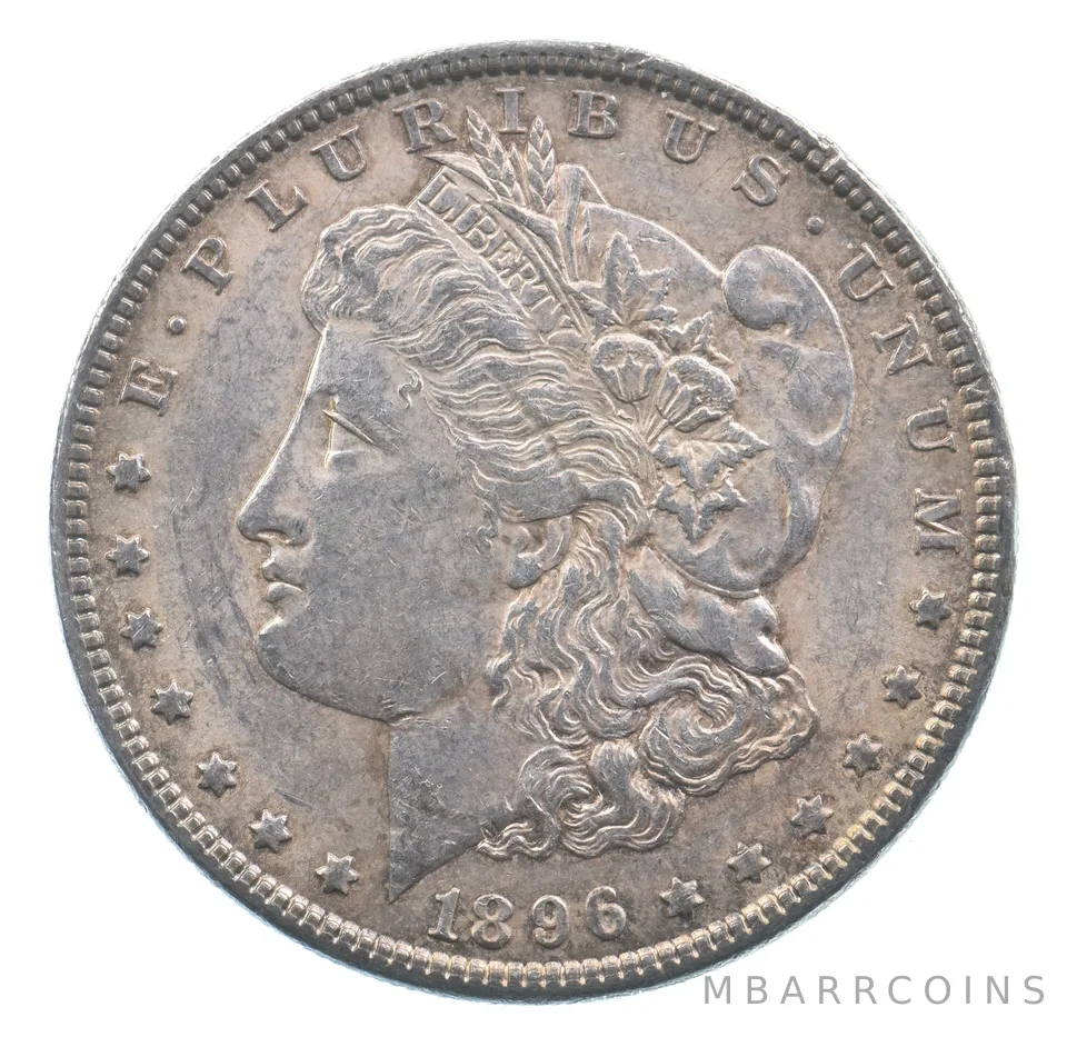 Better 1896 Morgan Silver Dollar - 90% US Coin - Nice Coin *584