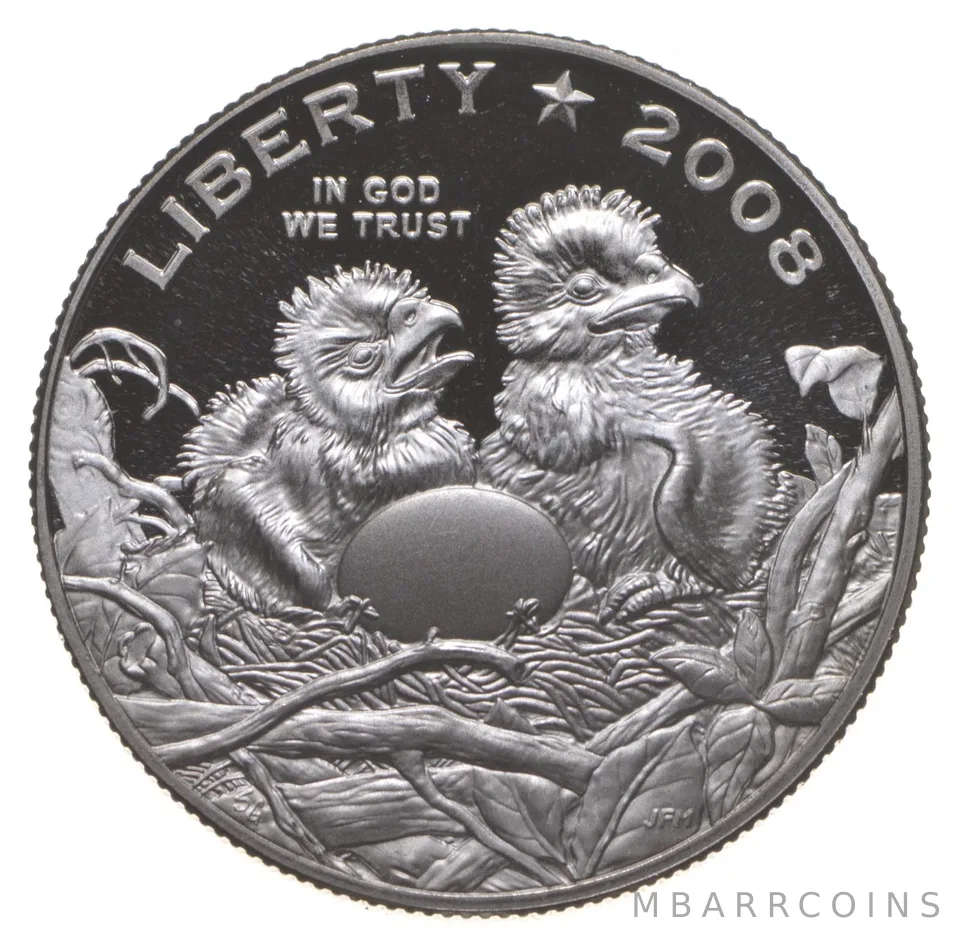 2008 Proof Bald Eagle Commemorative Half Dollar