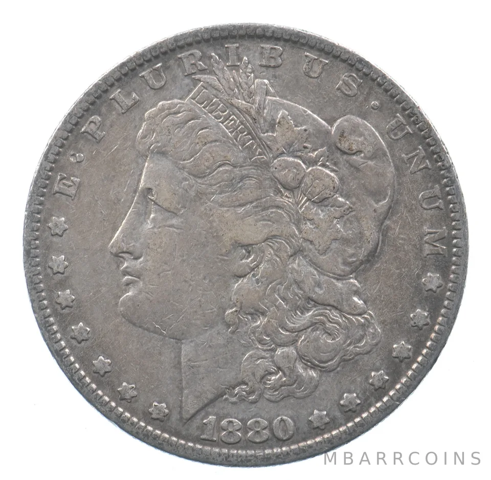 Early - 1880-O Morgan Silver Dollar - 90% US Coin *000
