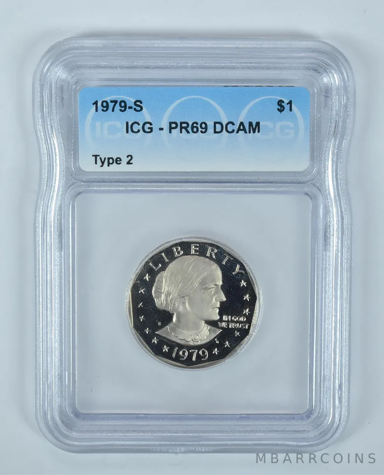 1979-S Susan B Anthony $1 Type 2 PR69 DCAM ICG