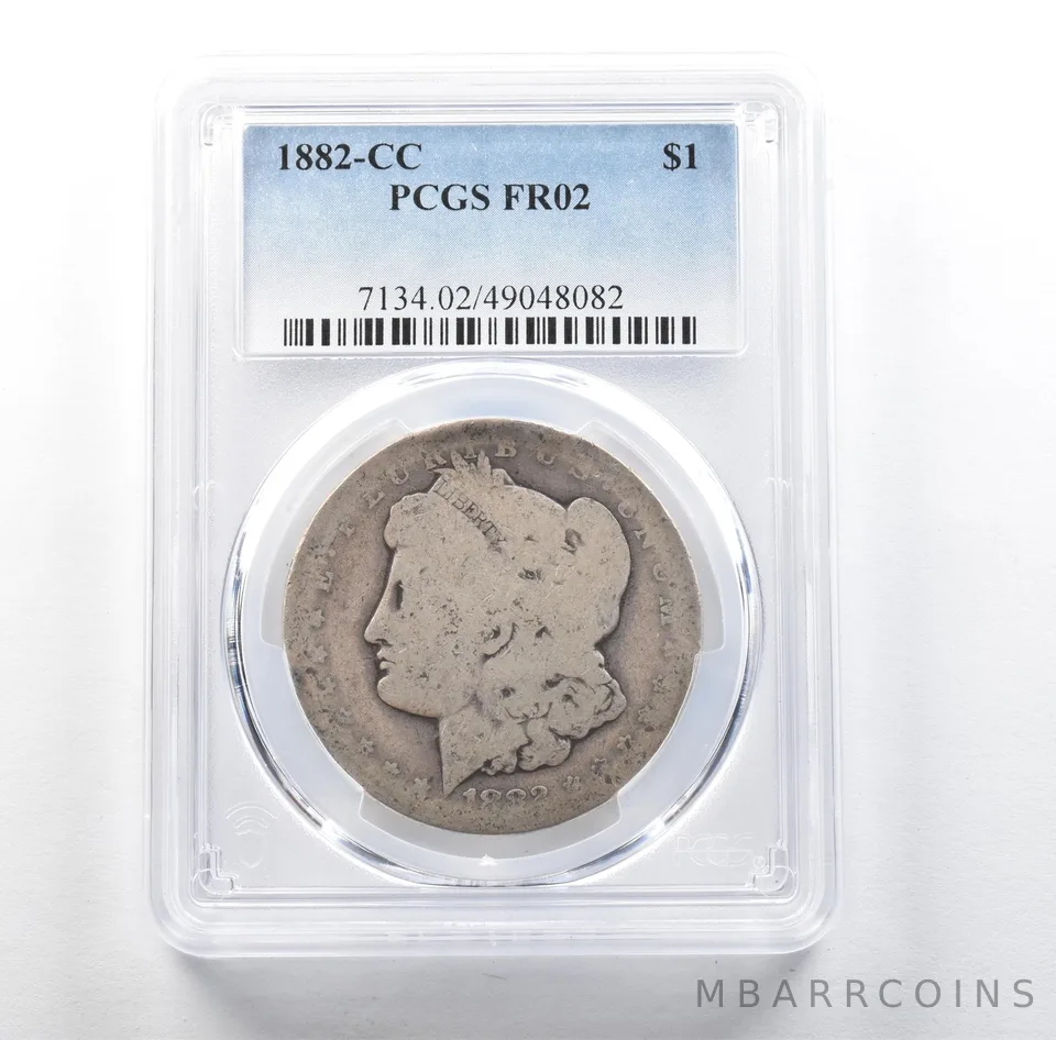 1882-CC Morgan Silver Dollar FR02 PCGS Lowball